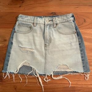 PacSun denim skirt